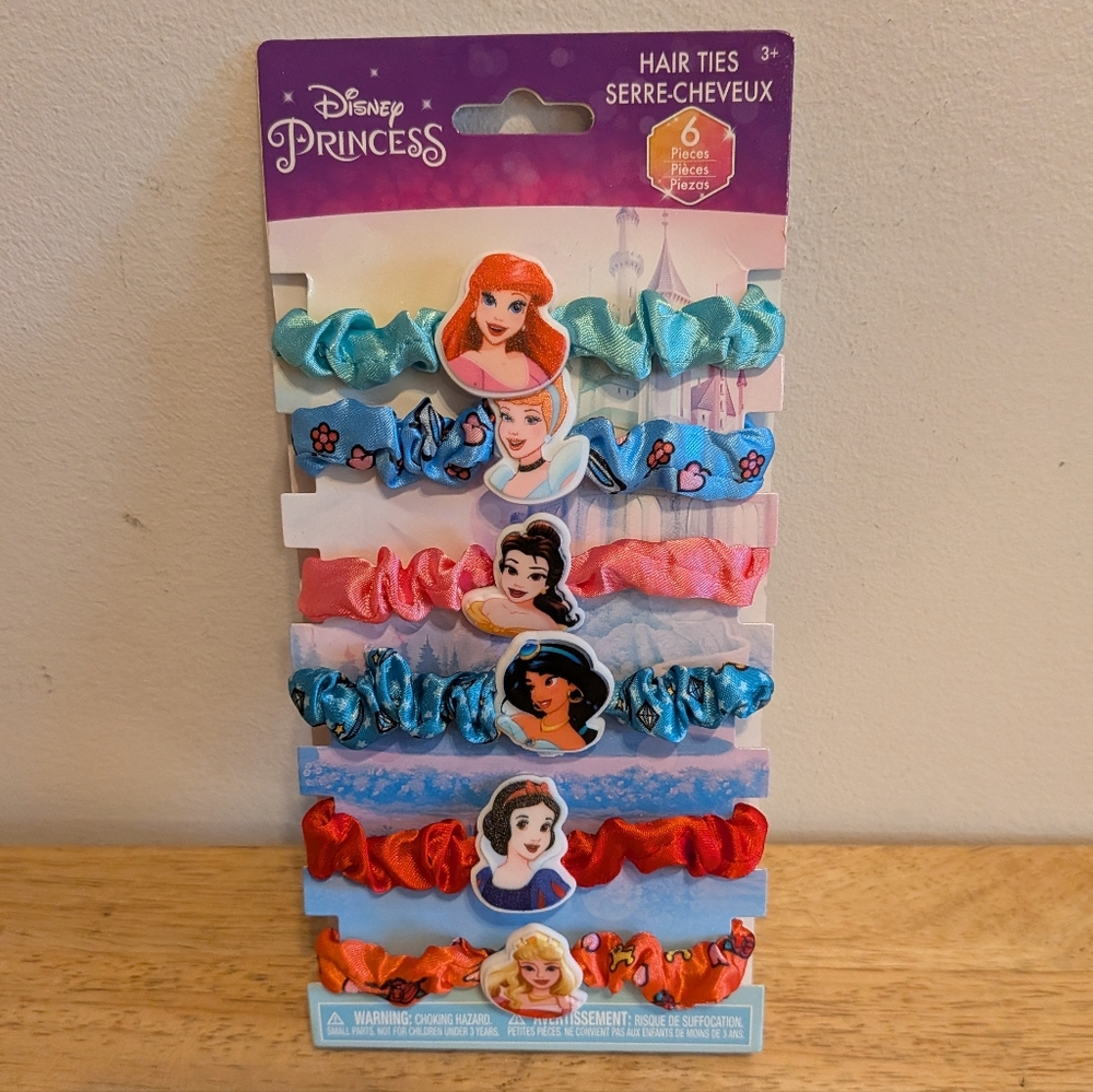 Disney Princess Hair Accessories in Blue and Red